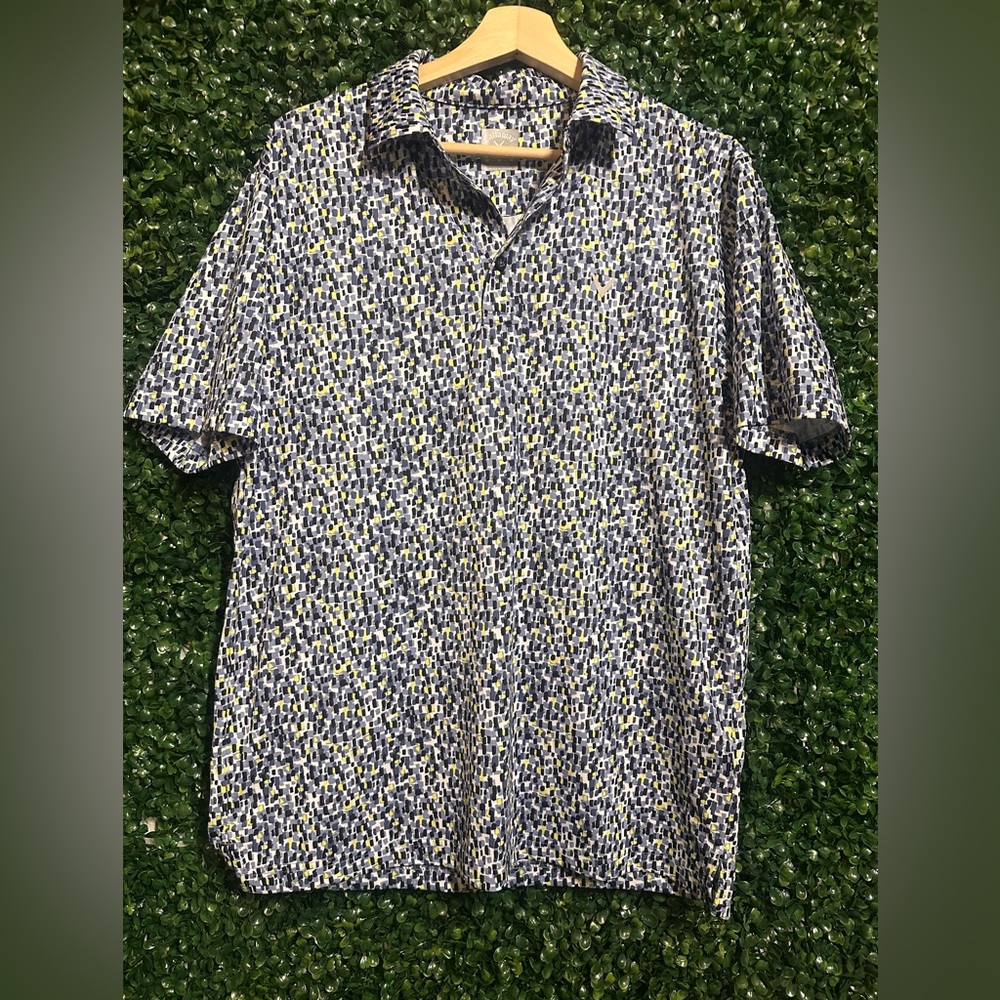 Callaway polo - yellow/blue - perfect NWOT condition!!